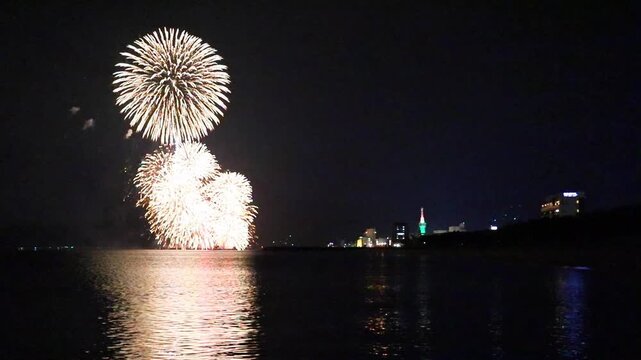 別府の花火（大分県別府市）