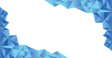 blue  triangle abstract modern background