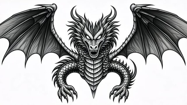 Dragon Tattoo Design