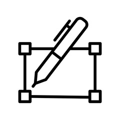 Drawing pen icon