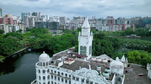 Discover liuhua park in liwan district, guangzhou city with historic architecture and scenic views