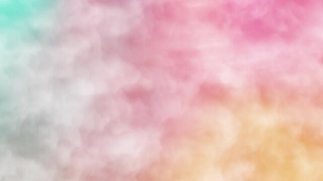 Pastellfarbener Wolkenhintergrund - Farbverlaufs-Footage