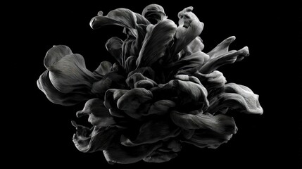 Abstract Ink Blob Design