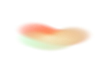 Neon glowing color gradients shape grainy cutout on transparent background, abstract noisy glowing gradient shape cutout, vibrant color light leaks grunge texture effect.