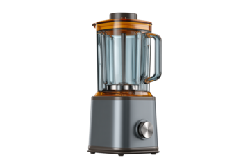 Modern blender isolated on transparent background