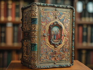 Artistic Illuminated Manuscripts Featuring Cultural Heritage