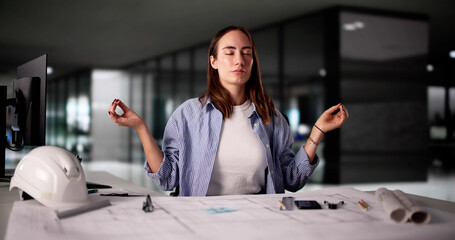 Young Woman Deep In Prayer, Seeking Guidance And Spiritual Strength