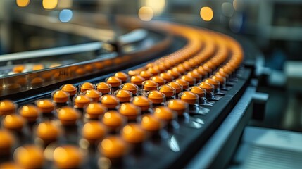 Big pharma industry featuring high-tech drug production, biotechnology research, and pharmaceutical advancements