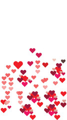 love heart valentine day decotation desgn video eps 10