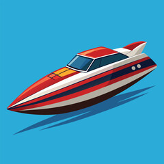 speadboat vector