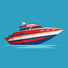 speadboat vector