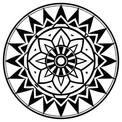 Ethnic Circle Ornaments