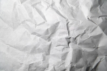 Fototapeta premium crumpled white paper texture
