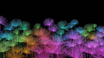 Glowing Synapses Displaying Neural Network Activity