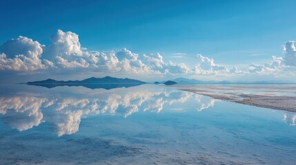 Obraz premium Serene lake reflection