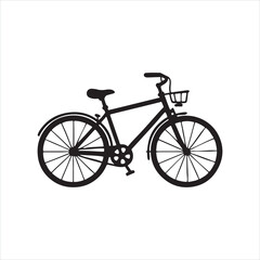 Bicycle Silhouette Clip Art