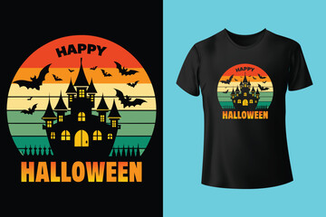 Halloween t shirt design Scary Halloween