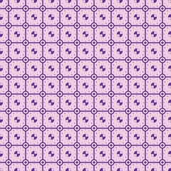 Purple Dot On Bright Pink Background Abstract Pattern