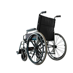 Manual Wheelchair A Detailed View on transparent background