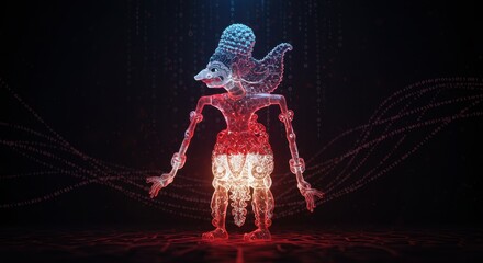 Digital Wayang Kulit: A Modern Interpretation of Indonesian Shadow Puppet