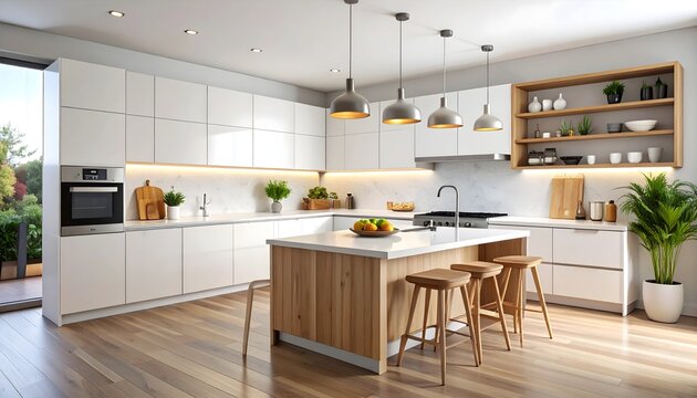 Bulthaup B3 kitchen system in matte white