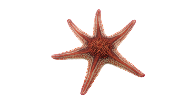 Starfish ocean animal marine life underwater creature sea star starfish isolated red star