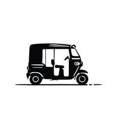 Fototapeta premium Yellow heavy industrial construction dump truck vector illustration