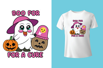 Girl in template blank black tshirt with halloween ,fall ,orange pumpkin home design. Black t shirt model mock up