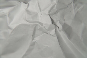 crumpled white paper texture