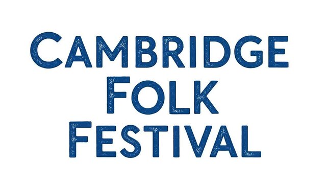 Animated Cambridge Folk Festival Classic Logo Reveal