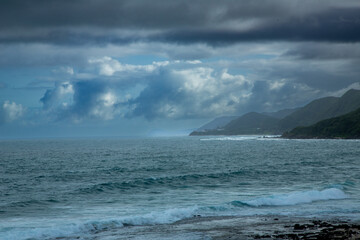 奄美大島の午後の風景。