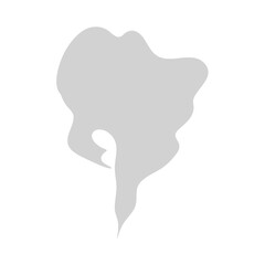 Bad smell icon. Vector illustration 