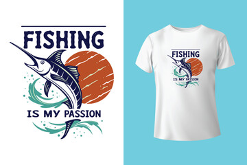 Fishing t-shirt design, Fishing vintage t-shirt , vintage fishing t-shirt graphic illustration, Fishing vector