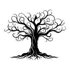 Obraz premium women hand holding dreaming tree vector.