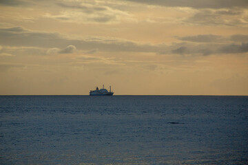 奄美大島の空と夏雲。