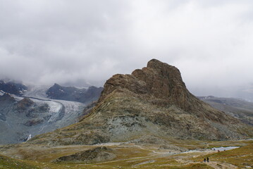 Fototapeta premium Panoramic mountains view 