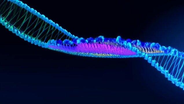 Dynamic DNA Helix: Illuminating the Blueprint of Life