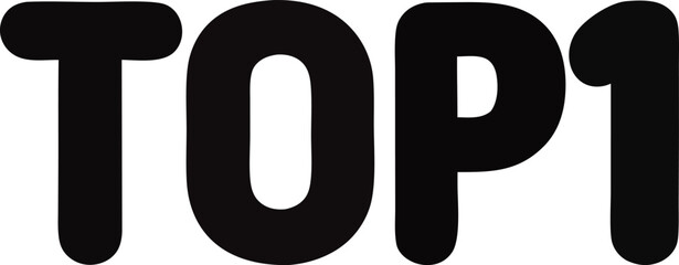 black and white numbers 