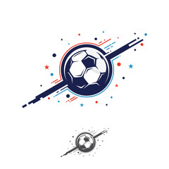 World Football Cup creative concept template background