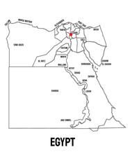 Egypt Map 