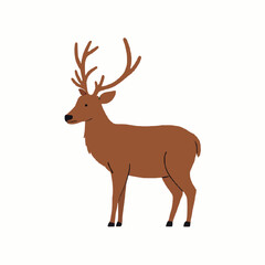Fototapeta premium deer vector illustration