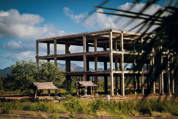 Obraz premium construction 