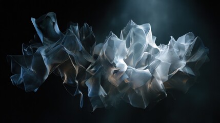 Abstract Digital Art Design With Shapes And Colors