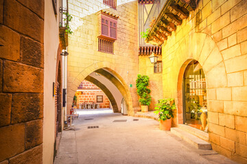 Fototapeta premium Poble Espanyol, Barcelona