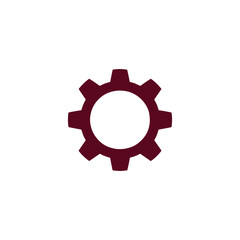 Obraz premium Unique gear logo Modern and minimalist vector and abstract logo