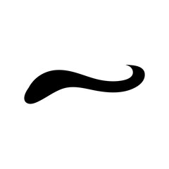 Typographic swash and swooshes tails