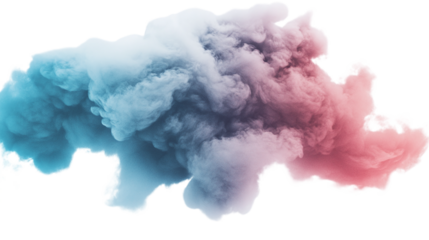 cloud isolated on transparent background