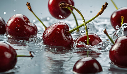 cherries in a bowl