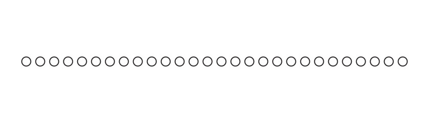 Dotted line simple shape vector symbol icon design.