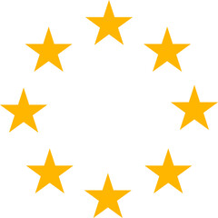 Obraz premium 유럽 연합 기호